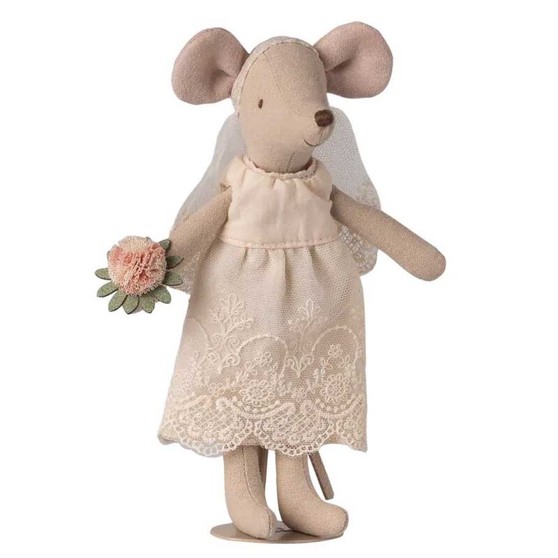 Maileg Wedding Mice Couple In Box Mum And Dad image number 1