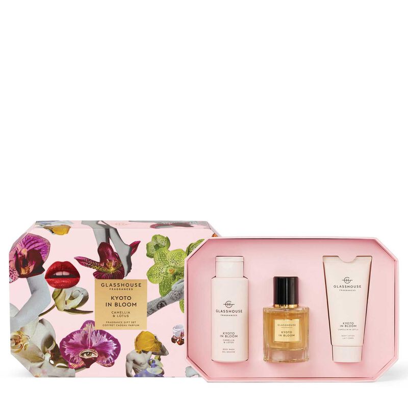 Glasshouse Fragrances Mother's Day Kyoto In Bloom Fragrance Gift Set image number 0