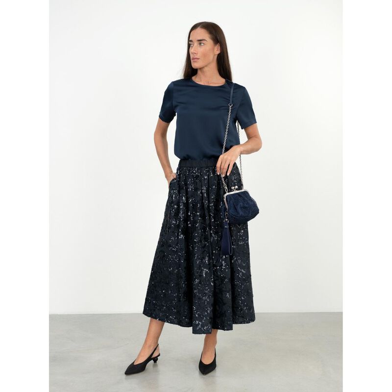 Weekend Max Mara Nome Sequin Skirt image number 3