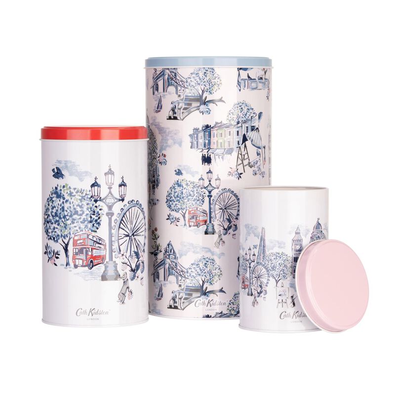 Cath Kidston London 3Pk Storage Tins image number 0