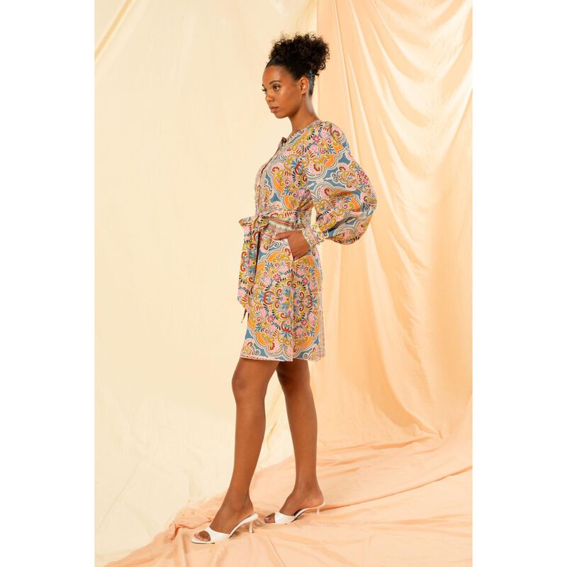 KACHEL Ottavia Mini Shirt Dress image number 3