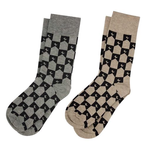 Karen Walker Monogram Socks - 2 Pack