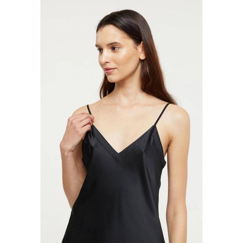 Ginia Silk Cami V Neck image number 2