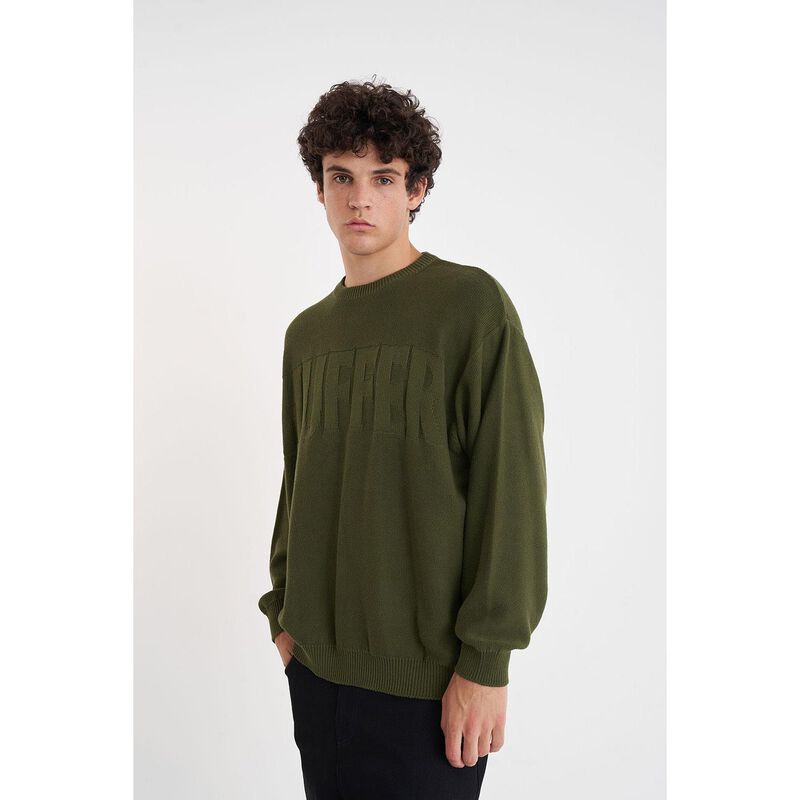 Huffer Trope Knit Crew image number 3