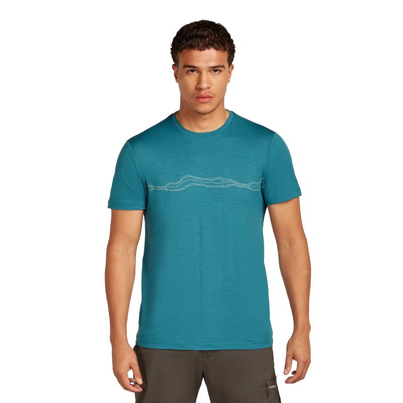 Icebreaker M Merino 150 Tech Lite SS Tee Mountain Pulse image number 0