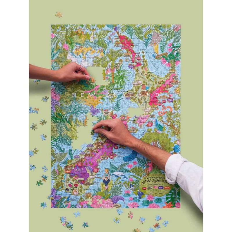 New Zealand WineS 1000 Piece Puzzle image number 2