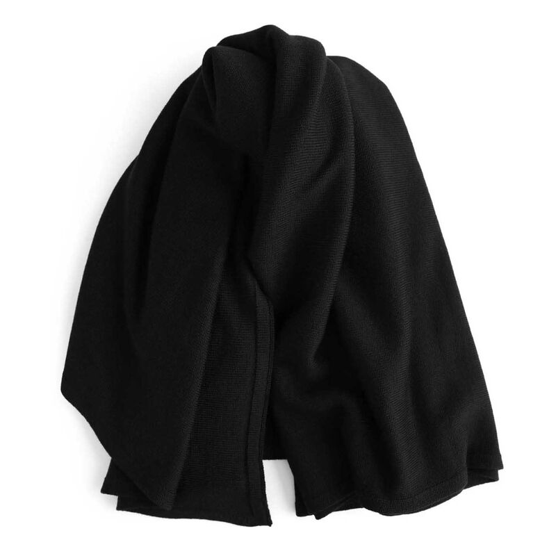 GOOD&CO Oversized Knitted Wrap - Noir image number 2
