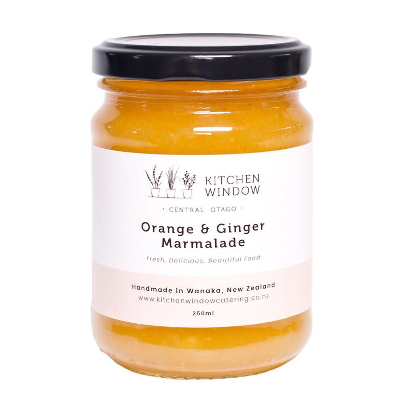 Kitchen Window Orange & Ginger Marmalade 250ml image number 0