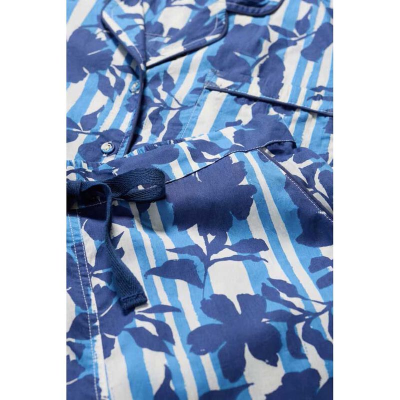 Seasalt Cornwall Nesting Bird Pyjamas Camellia Stripe Paddle image number 2
