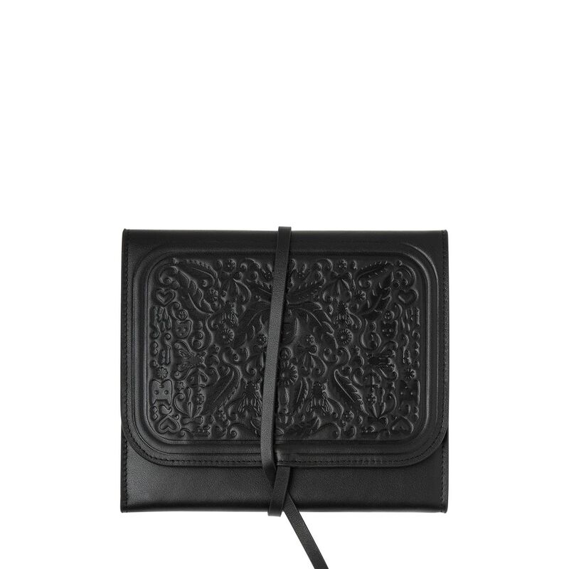 Karen Walker Leather Jewellery Pouch image number 0