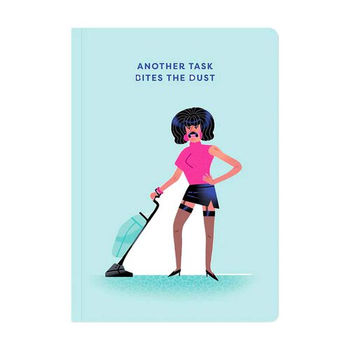 Ohh Deer Freddie Mercury A5 Smooth Soft Cover Notebook