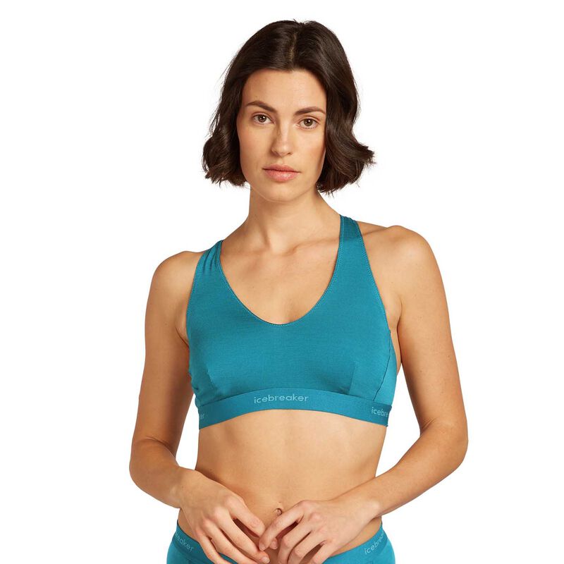 Icebreaker W Merino Blend 125 Cool-Lite Sprite Racerback Bra image number 16