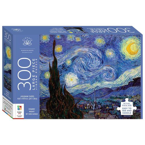 Hinkler Starry Night By Van Gogh Large 300Pc Puzzle