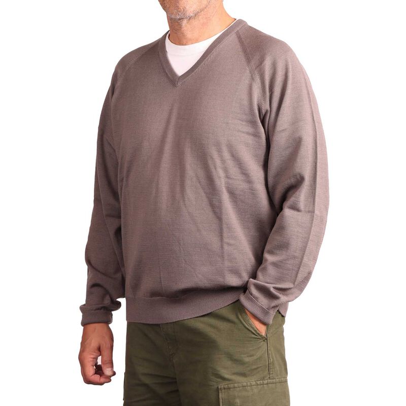 Silverdale Fine Raglan Sleeve Vee Neck Jersey image number 0