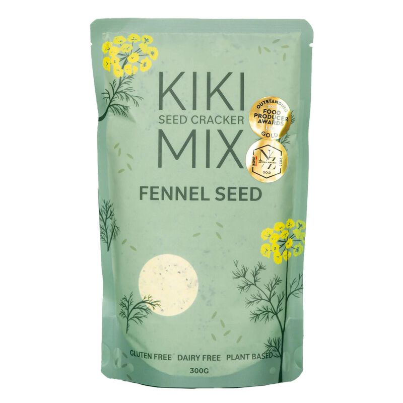 Kiki Seed Cracker Mix - Fennel GF 300g image number 0
