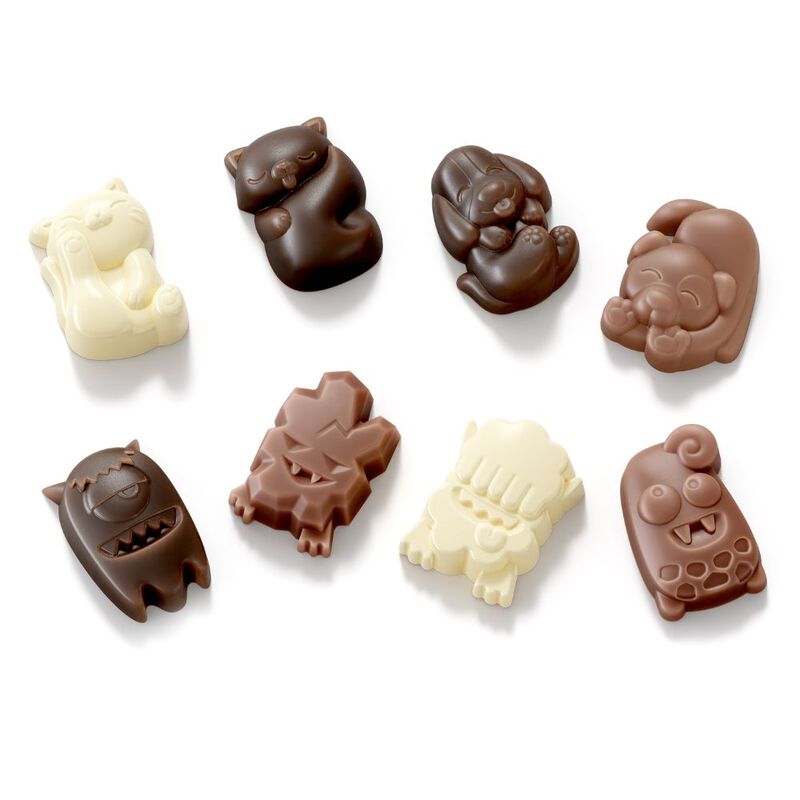 Zoku Chocolate Cat Dog & Monster Mold Set Of 2 image number 2