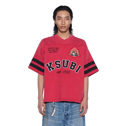 Ksubi Duke SS Jersey Crimson