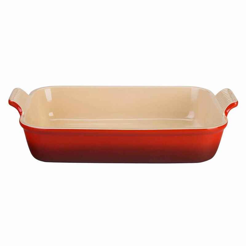 Le Creuset Heritage Deep Rectangular Dish - 32cm image number 8