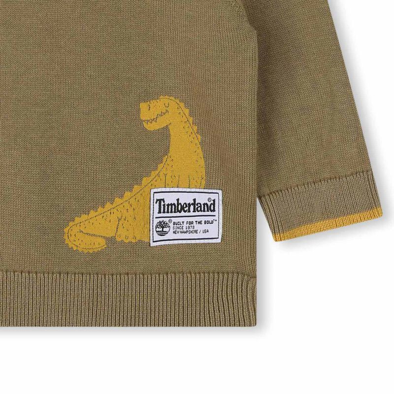 Timberland Dinosaur Knit Sweater 2Y - 4Y image number 4