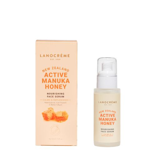 Lanocreme Manuka Honey Face Serum With Collagen & Hyaluronic Acid 50ml