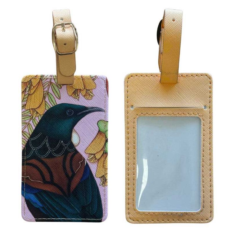 Kathryn Furniss Luggage Tag - Pink Tui image number 0