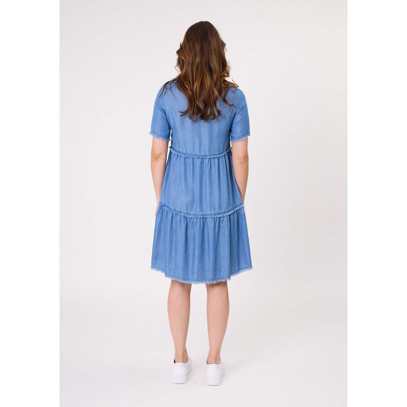 Lemon Tree Beatrice Dress Chambray image number 1