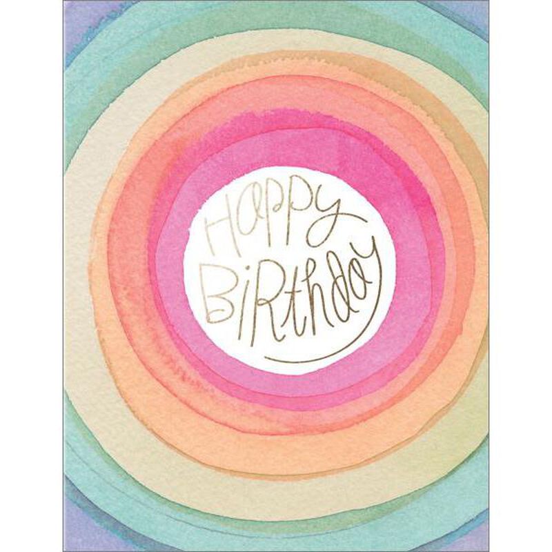 Happy Days Birthday Foil Card image number 0