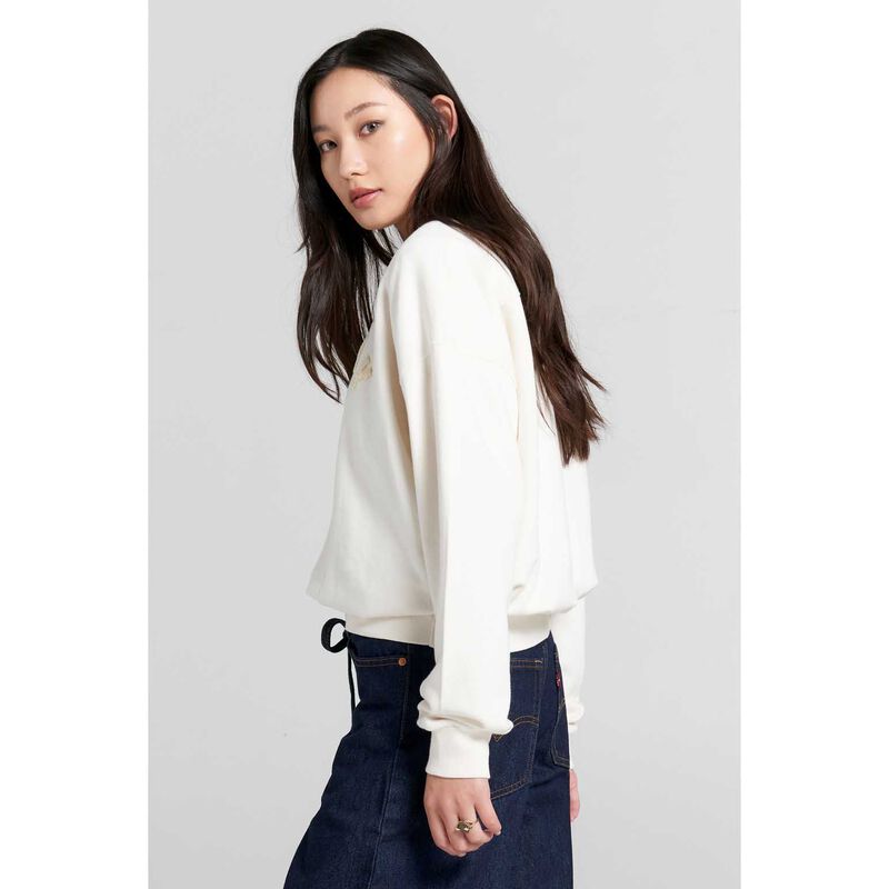 Karen Walker Runaway College Organic Cotton Crewneck Sweatshirt image number 2