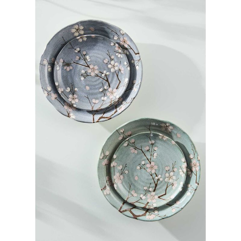 Tokyo Design Studio Fujisakura Plate 22x4cm Grey image number 3