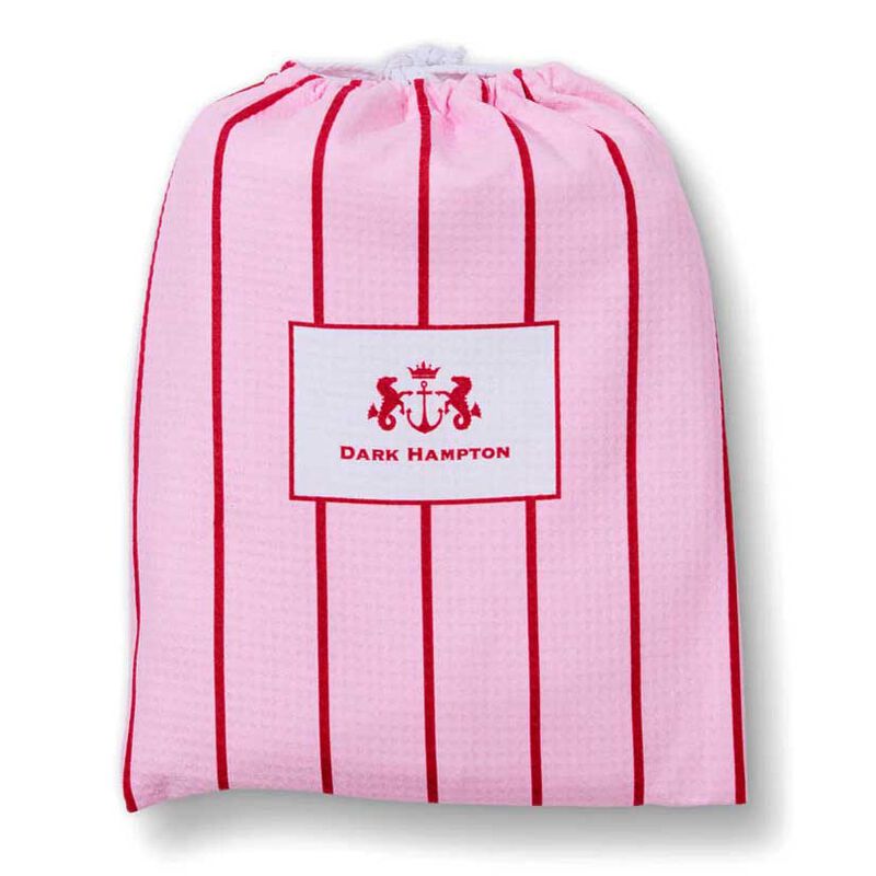 Dark Hampton The Sag Harbor Pink Hooded Towel image number 3