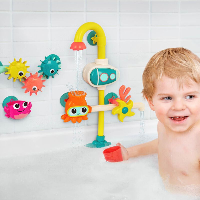 B.Toys Wonder-Full Waterworks Bath Toy image number 2