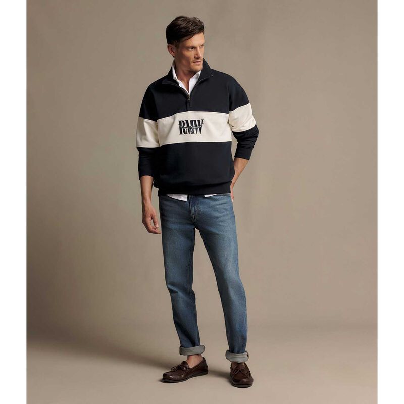 R.M. Williams Heritage Panel Quarter Zip image number 3