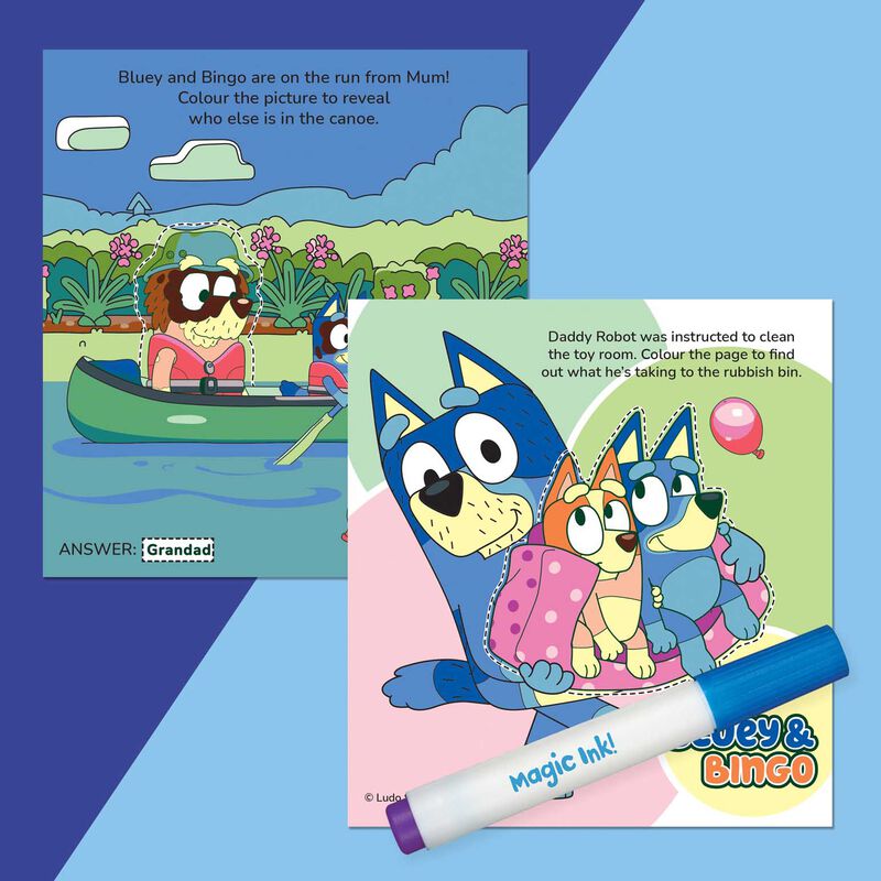 Hinkler Inkredibles Bluey Magic Ink Pictures image number 3