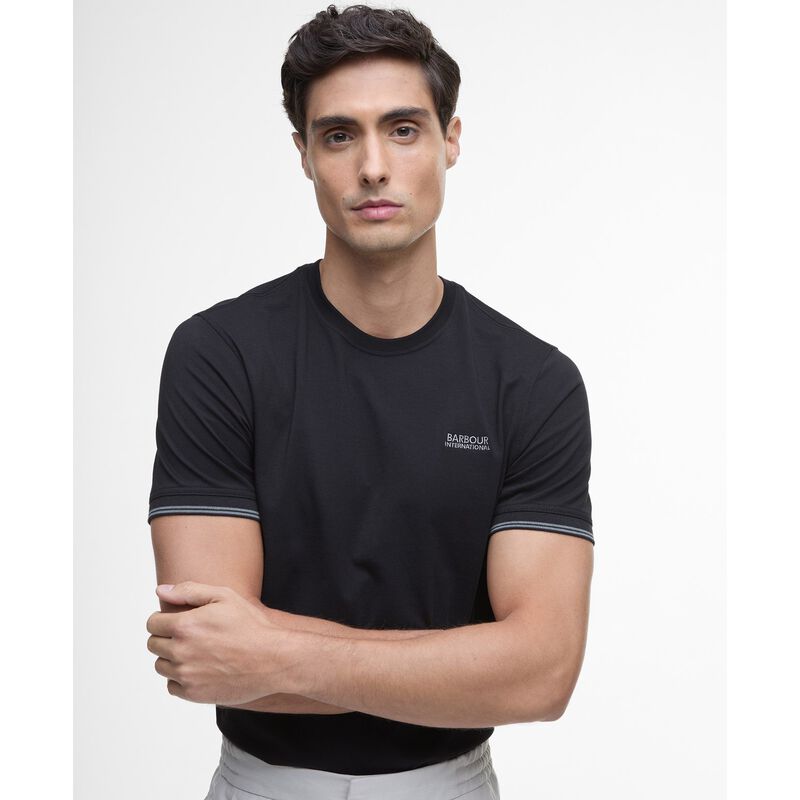 Barbour International Philip Tipped Cuff T-Shirt image number 2