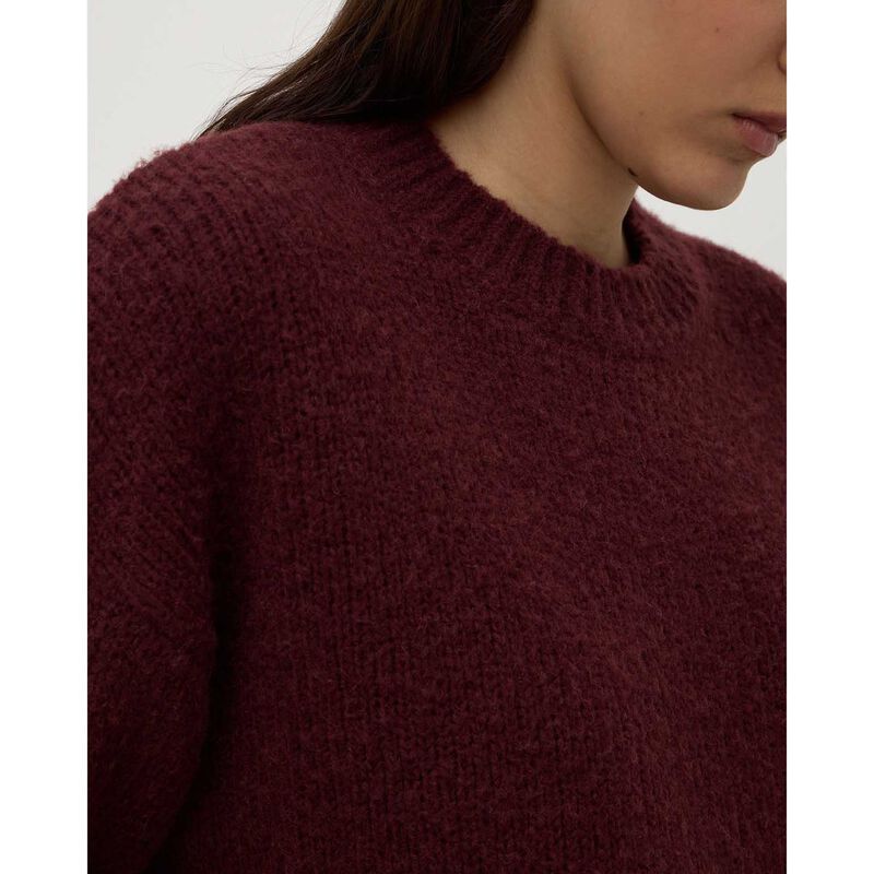 Assembly Label Ariel Knit Merlot image number 2