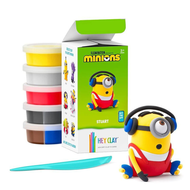 Hey Clay Minions, Stuart, 5 Cans image number 2
