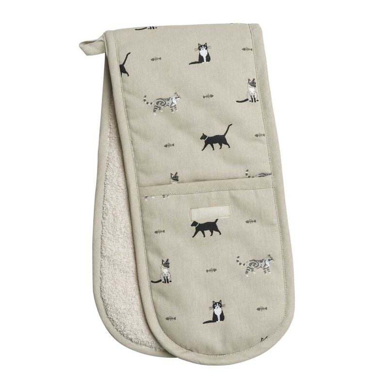 Sophie Allport Double Oven Glove Purrfect image number 0