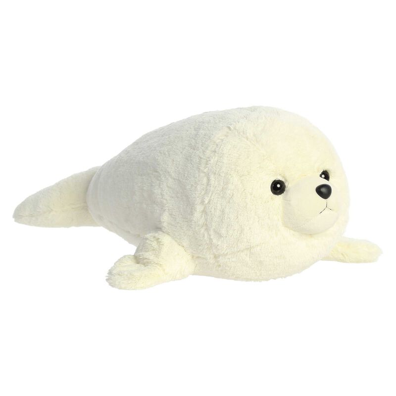 Antics Super Flopsie™ Baby Harp Seal 76cm image number 0