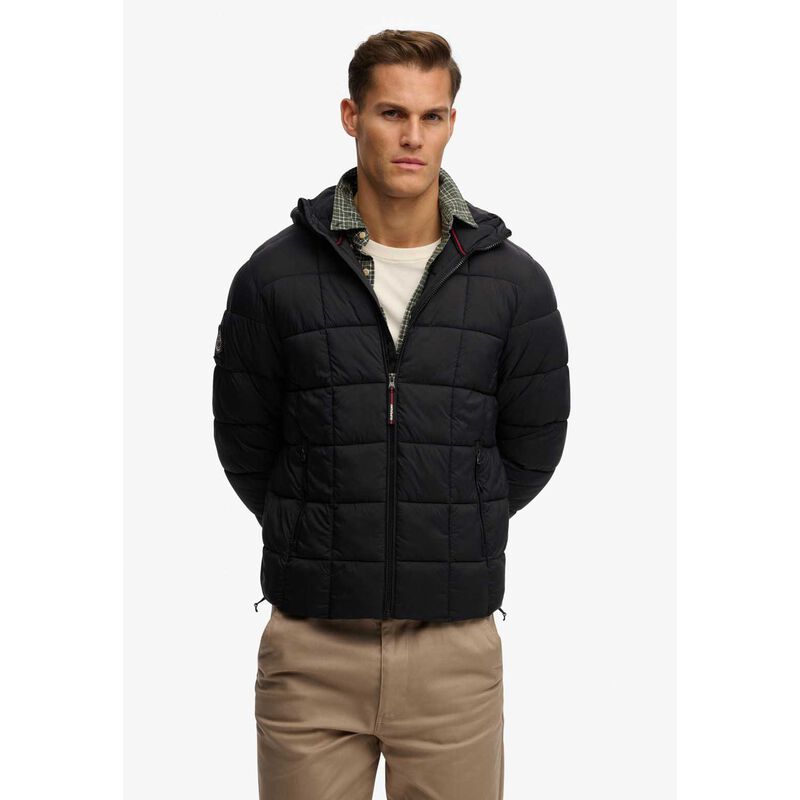 Superdry Hood Box Quilt Fuji Lite Jacket image number 2