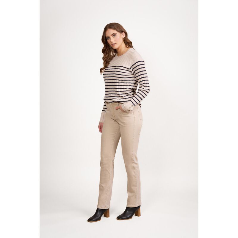 Vassalli Slim Leg Full Length Jean image number 8