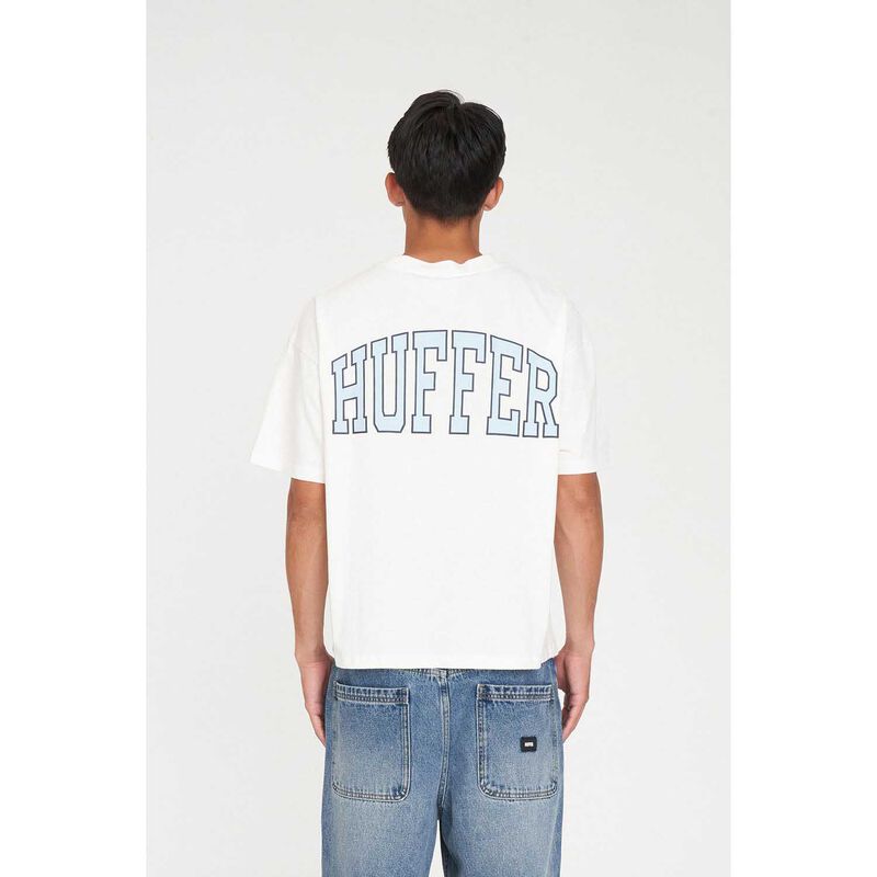 Huffer Block Crop Tee 220/Check It image number 1
