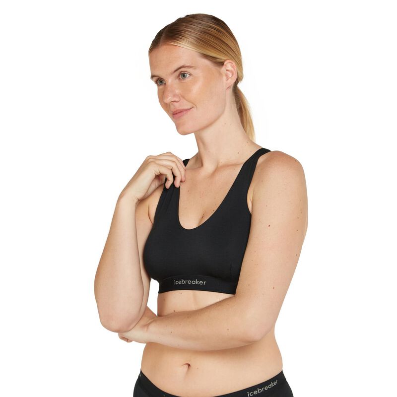 Icebreaker W Merino Blend 125 Cool-Lite Sprite Racerback Bra image number 2