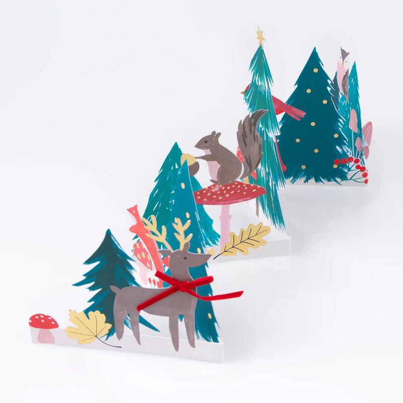 Meri Meri Winter Woodland Christmas Card image number 1