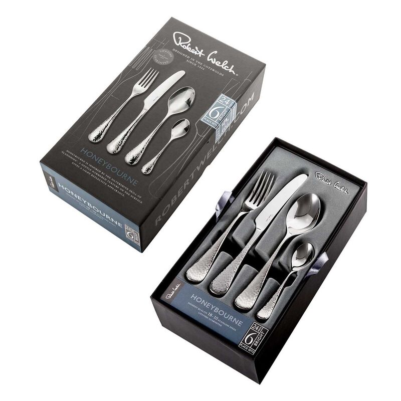 Robert Welch Honeybourne 24pc Cutlery Set Gift Boxed image number 2