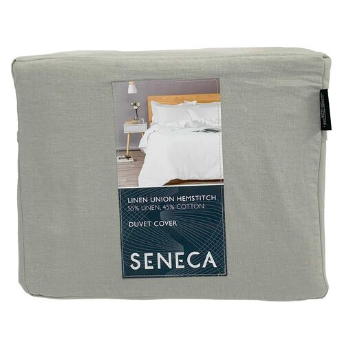 Seneca Union Hemstitch Duvet Set