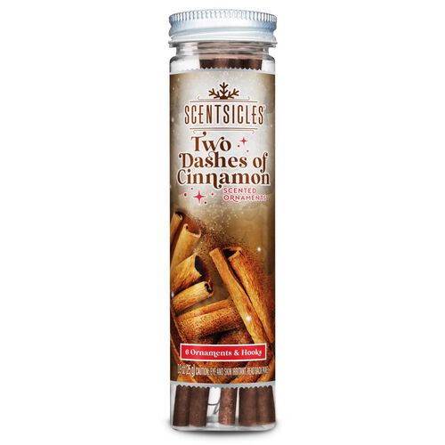 Vivendi Scentsicle Scented Tree Hanger, 6 Sticks - 2 Dashes Of Cinnamon