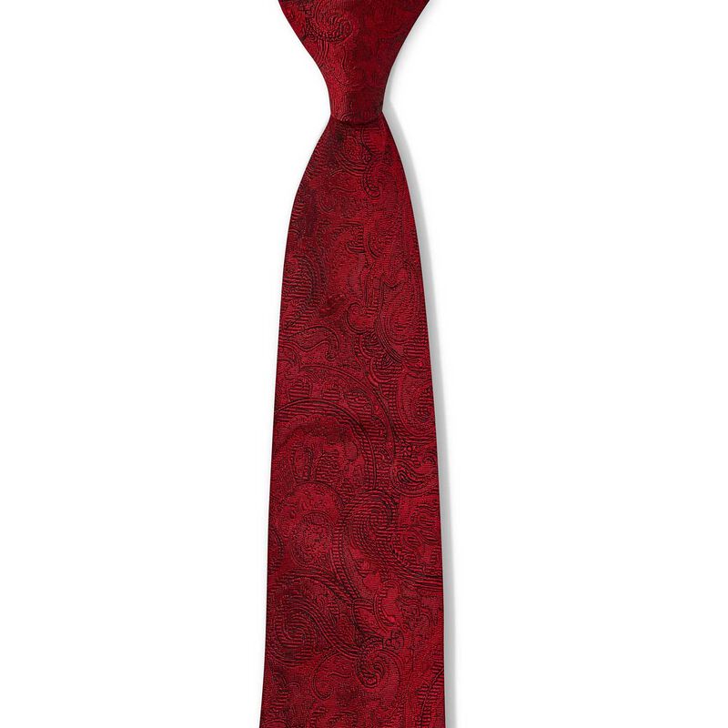 Joe Black Jb Tonal Paisley 7.5Cm Tie image number 2