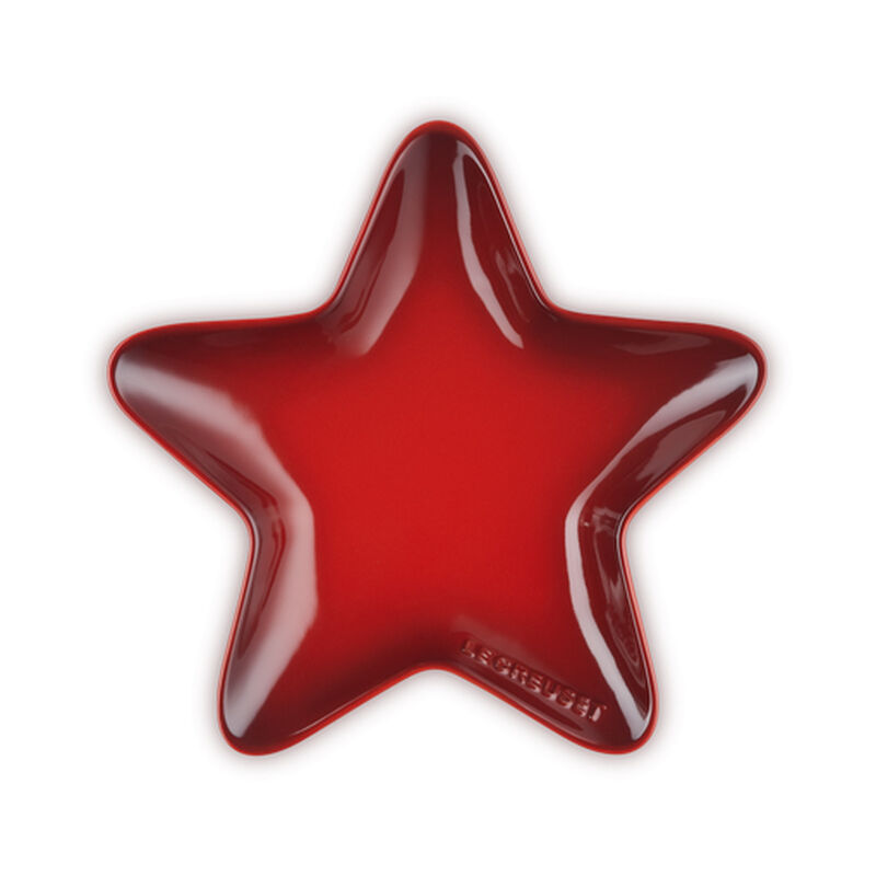 Le Creuset Star Plate 20cm - Cerise image number 0