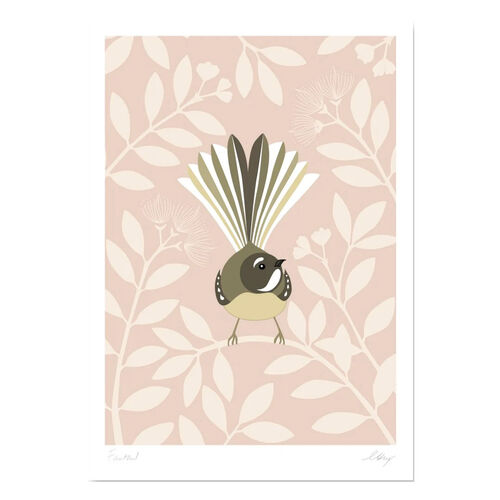 Hansby Design Fantail A4 Print