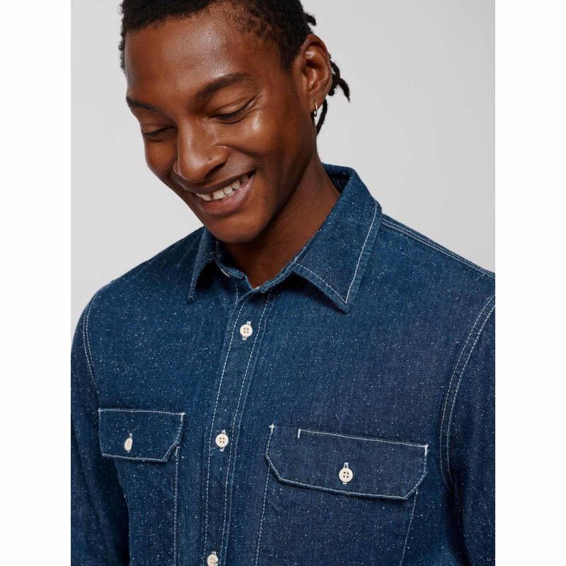 Aubin Detuyll Selvedge Denim Shirt image number 2